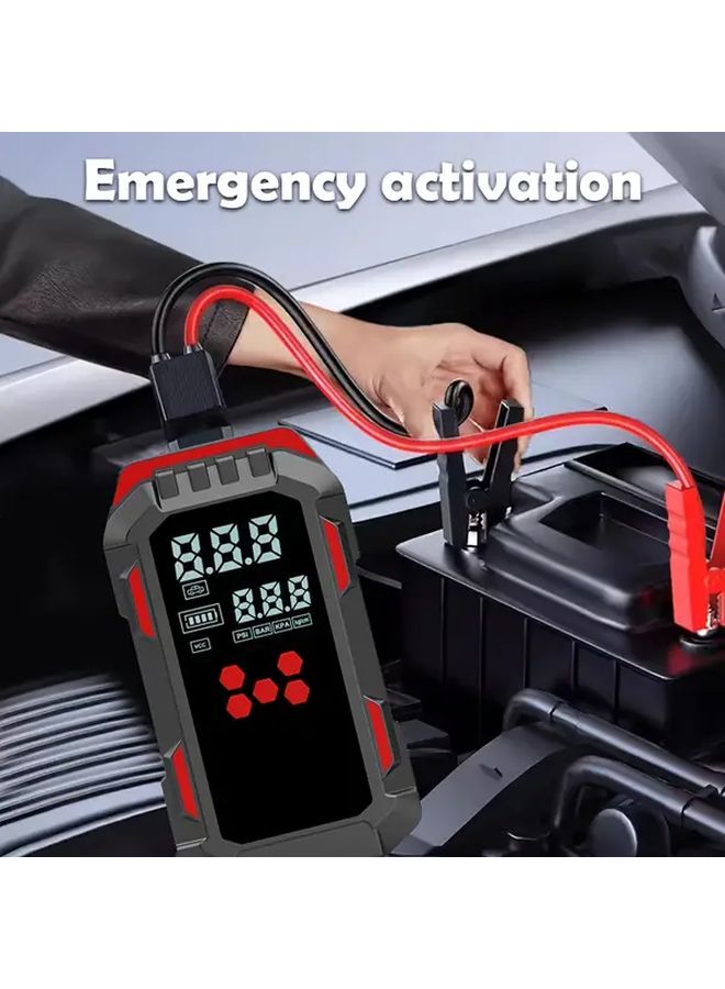 الإصدار الرئيسي - مشغل سيارة متعدد الوظائف 7 في 1 مع مضخة نفخ الإطارات وضوء LED - Image 4